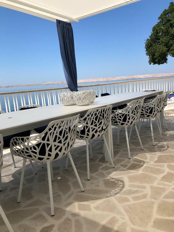 Villa Beline Direct Aan Zee, Verwarmd Zwembad En Sauna Tribanj-Kruscica Exteriör bild