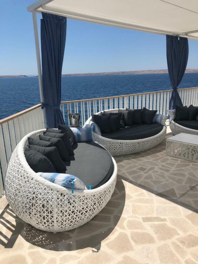 Villa Beline Direct Aan Zee, Verwarmd Zwembad En Sauna Tribanj-Kruscica Exteriör bild
